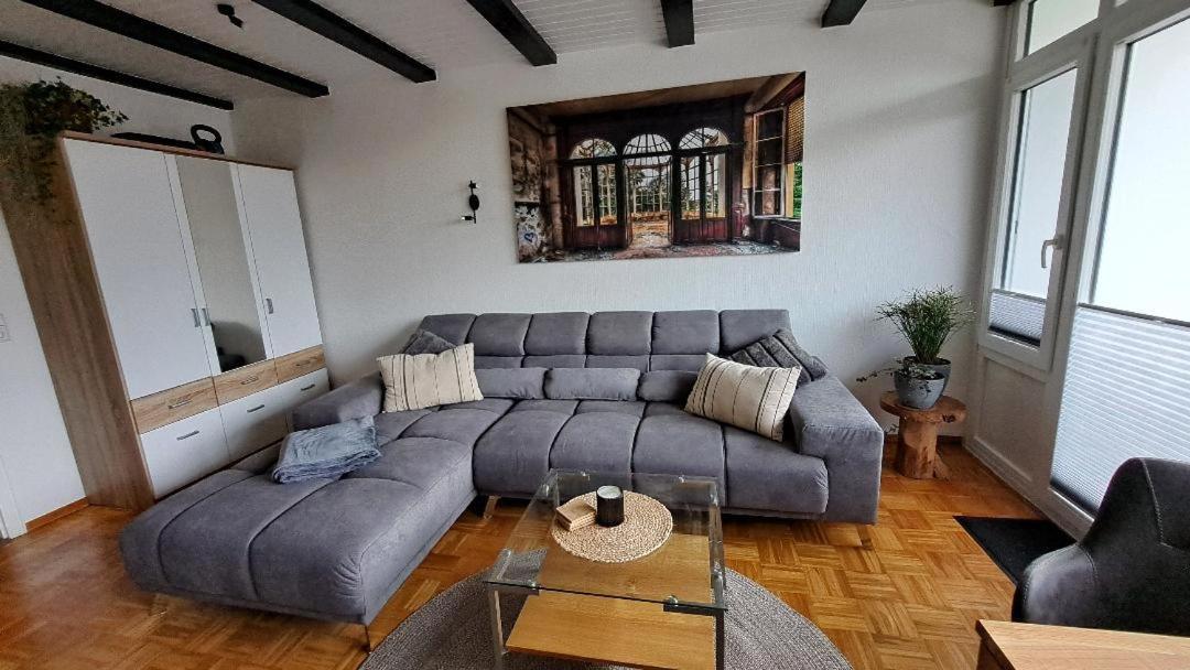 1-Zimmer-Appartement Schoene Aussicht Лангельсгайм Екстер'єр фото